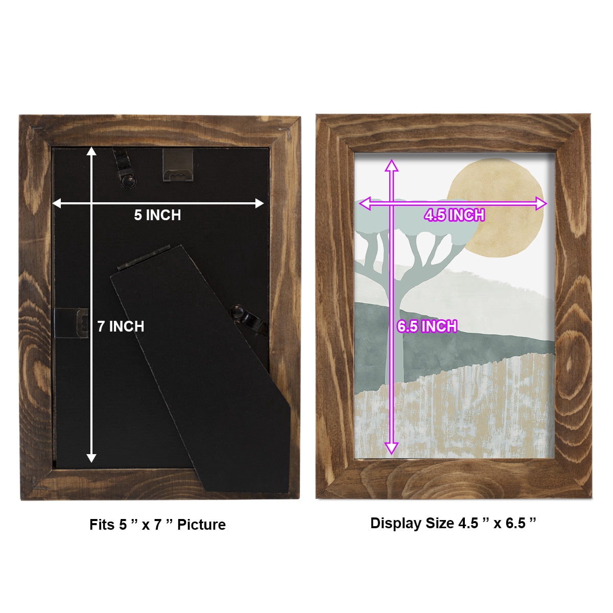Ennerdale III - Framed Print w/glass - Walnut