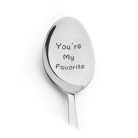 

Viugreum Cereal Killer Spoon Engraved Stainless Steel Spoon with Long Handle