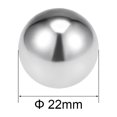 thumbnail image 2 of Uxcell Bearing Balls Metric 304 Stainless Steel G100 Precision Rolling Ball 22mm, 2 of 5
