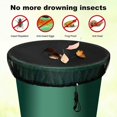 thumbnail image 4 of Red de protección NQ para barril de lluvia 2 piezas ajustable contra mosquitos y hojas, 4 of 5