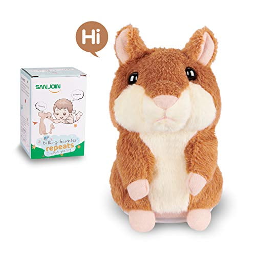 Toys for 2 Year Old Talking Hamster Repeats What You Say Talking Plush Interactive Toys
