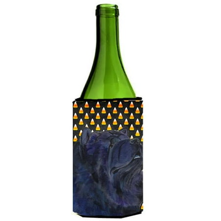 

Chow Chow Candy Corn Halloween Portrait Wine Bottle Hugger