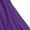 Dark Purple, variant on Women's V Neck Solid Color Short Sleeve Chiffon Waist Closing Evening Dress