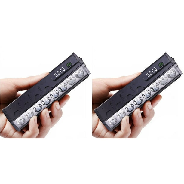 2X Luz de Bicicleta Ultra Brillante de 15 000 Lúmenes, Luz Delantera para Bicicleta, , Resistente Al Agua, Accesorios para Lámpara de Ciclismo de Carretera