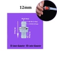 thumbnail image 1 of 3mm to 12mm Plastic White Check Valve Way Non-return Valve Oil Gas Water Air, 1 of 1