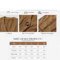 thumbnail image 4 of Women's Long Sleeve Cable Knit Cardigan Open Front Button Down Knitwear Sweater Coat, 4 of 4