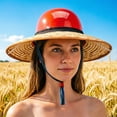 thumbnail image 4 of Hard Hat Visor Full Brim Woven Brim Shade Hat Visor Replacement For Hard Cap Shade Curtain Sun, 4 of 6