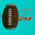 thumbnail image 6 of Wild Bobby Football Fingerprint It's in My DNA Sports Women Slim Fit Junior Tee, 6 of 6