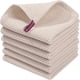 thumbnail image 1 of Clearance!Maojin Paños de cocina de algodón – Paños de cocina suaves y absorbentes – Paquete de 6 trapos de secado rápido – Paños de cocina de 13 x 13 pulgadas para lavar platos de cocina, 1 of 6