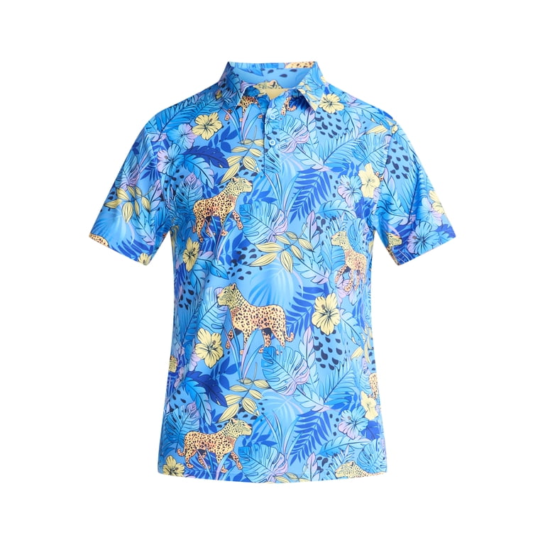 Birdie Bound Men's Novelty Print Golf Polo photo 5