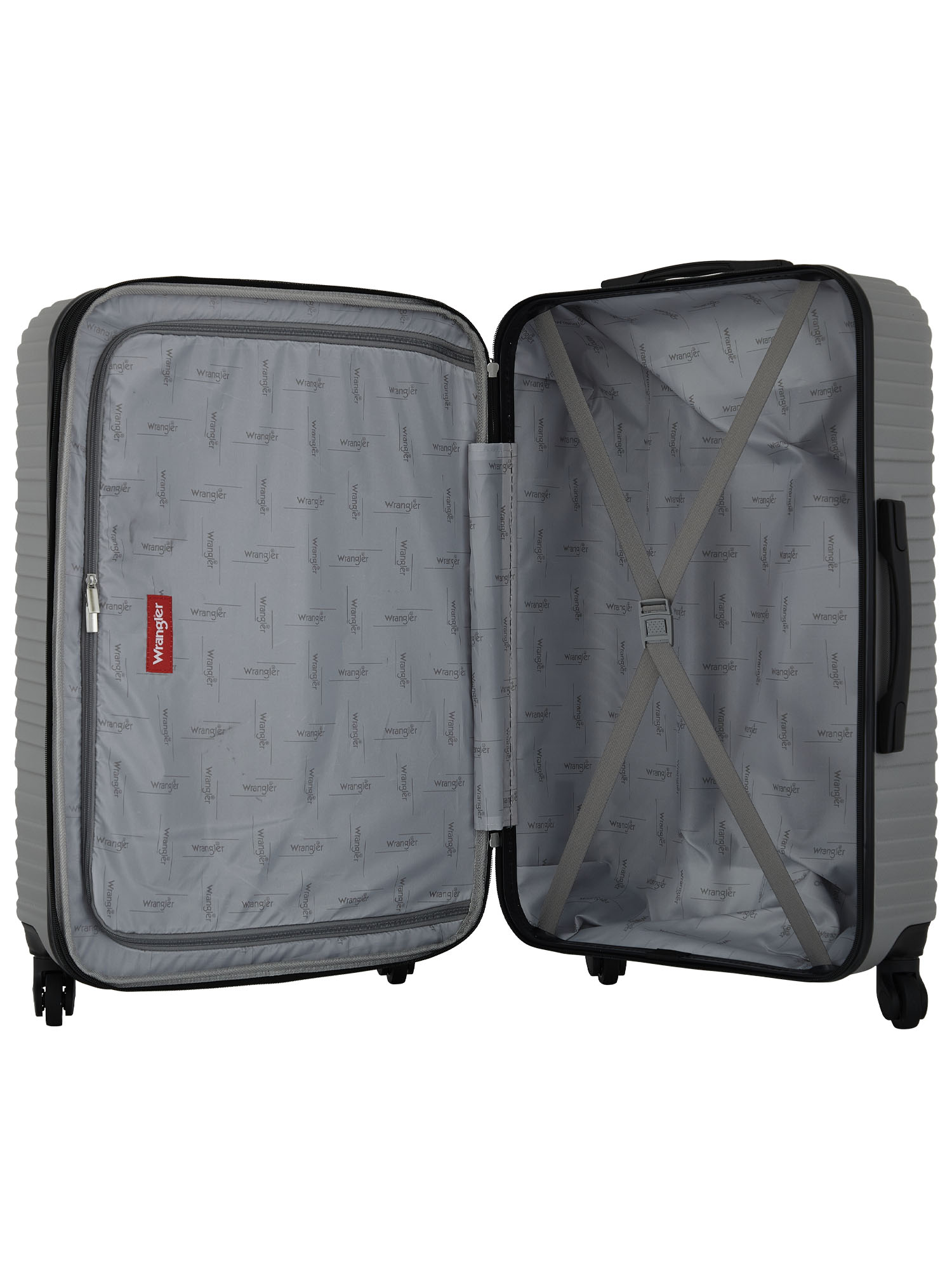 Wrangler 4-Piece Expandable Hardside Spinner Luggage Set photo 3