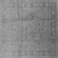 thumbnail image 1 of Ahgly Company Indoor Square Oriental Gray Industrial Area Rugs, 4' Square, 1 of 4