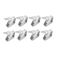 thumbnail image 1 of Clips De Mantel Gruesos De Acero Inoxidable 430, Abrazaderas De Mantel, Diseño De Mariposa, Soporte Decorativo Para Mantel, Clips De Fijación Para Acampar Al Aire Libre, Picnic, Barbacoa 8 Piezas Methold HA024956-01, 1 of 6