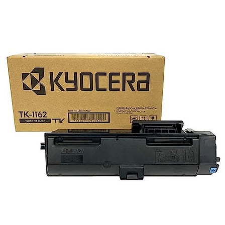 KYOCERA TK-1162 Black Toner Cartridge for P2040dw / P2040dn Model Laser Printers (1T02RY0US0)