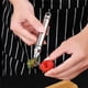 thumbnail image 5 of 1Pzs Descorazonador de Fresas de Acero Inoxidable - Dientes Ergonómicos/Afilados, para Fresas/Tomates/Cocina, 5 of 5