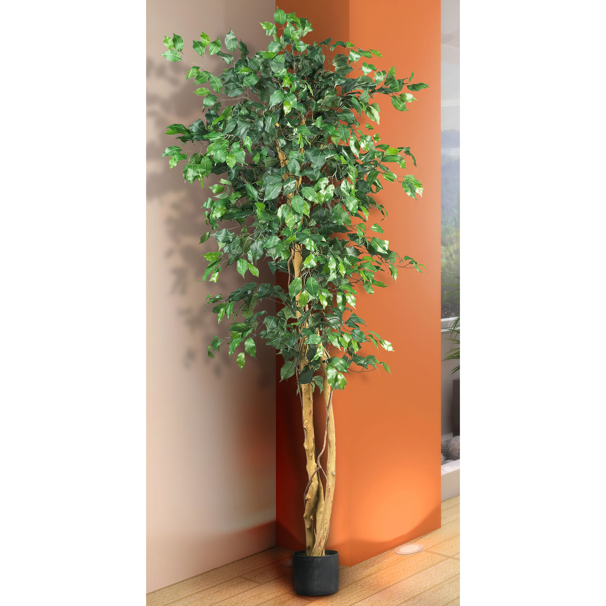 Nearly Natural 6ft. Ficus Artificial Tree - image 3 of 6