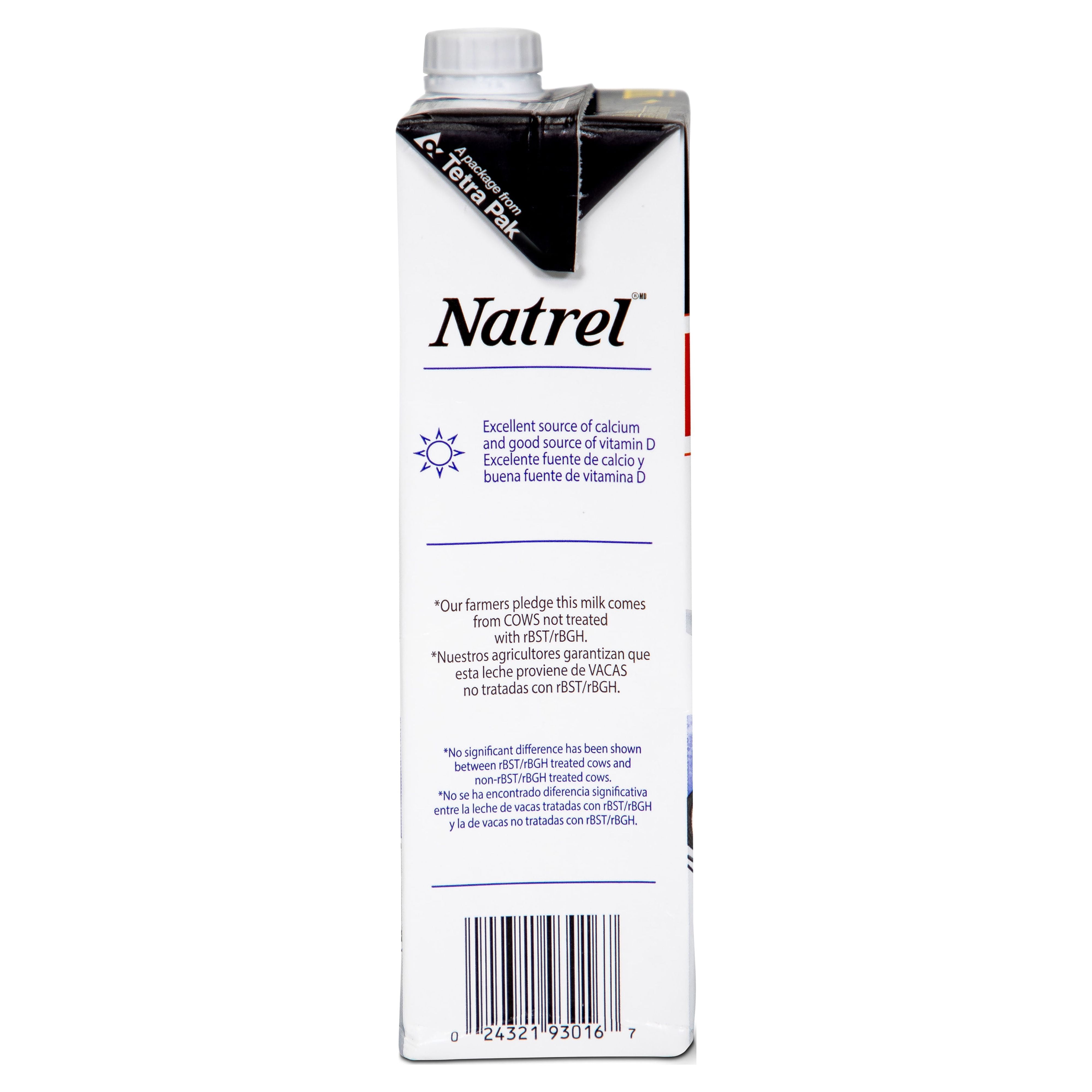 Natrel 2% Lactose-Free Shelf Stable Milk, 32 oz, 6 Pack