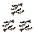 thumbnail image 1 of Greeniant 2x Espuelas para caballos Espuela estilo occidental antióxido para equipos de competición Marrón oscuro Type1 NO1, 1 of 1