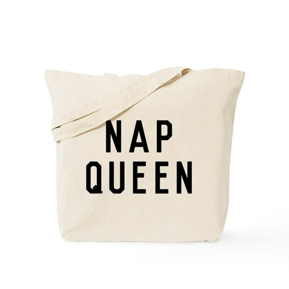 CafePress - Nap Queen Tote Bag - Unisex Canvas Tote Bag, Beige, 1-Piece