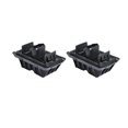 thumbnail image 1 of Paquete De 2 Debajo Del Cojín De Soporte De Levantamiento Para Automóvil Para E60 E61 X3 51717065919 Material Plástico Color Negro, 1 of 9