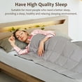 thumbnail image 3 of Costway Light Gray Cotton Polyester Bed Blankets, 48'' x 72'' - Wearable, 3 of 8
