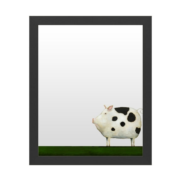 Trademark Fine Art 'Le Pig 1' Markerboard by Daniel Patrick Kessler