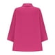 thumbnail image 5 of Vestidos Casuales Para Mujer, Blusas De Mujer De Moda Moda de verano para mujer, cuello en V, manga tres cuartos, color liso, 5 of 8