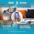 thumbnail image 3 of OontZ Golf-Edition Bluetooth Speaker, Portable Wireless Bluetooth Action Sports Speaker, 10 Watts, up to 100 ft Bluetooth Range, Loud Portable Bluetooth Speaker (Golf-Green), 3 of 5