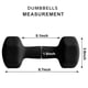 thumbnail image 2 of Balelinko Equipo De Gimnasio En Casa Entrenamientos Entrenamiento De Fuerza Pérdida De Peso Pilates Pesas Conjuntos De Yoga Pesas Para Mujeres, Hombres, Personas Mayores Y Jóvenes, 15 Libras, Par Negr, 2 of 5