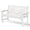 White, variant on Oversized Outdoor with Cup Holders, 51.5” HDPE Aesthetic Garden for 2 Person, Memorial Benches - Easy Assembly & All Weather, for Porch & Patio, 800lbs Load Capacity (White, 1pc)