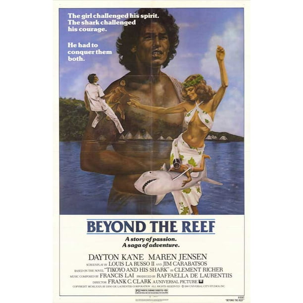 Beyond The Reef Movie Poster Style A 11 X 17 1981 Walmart Com Walmart Com