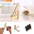 thumbnail image 3 of 20pcs Mini Blackboards With Stands Small Chalk Boards Mini Wooden Chalkboards, 3 of 5