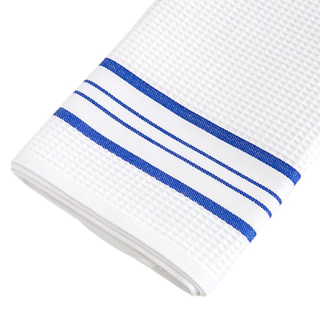 Juego de paños de cocina para servilletas, decoración de cocina, algodón absorbente, 50x50cm (rayas), 2 uds.
