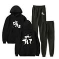 thumbnail image 2 of Anime Girls Band Cry New LOGO Men/Women Fall Suit Hoodies Sportswear Hooded Ankle Banded Pant Two Piece Set, 2 of 3