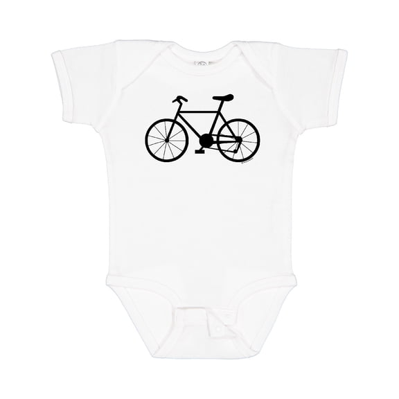 Inktastic Bicycle Silhouette Boys or Girls Baby Bodysuit