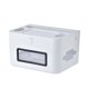 thumbnail image 2 of Xihbxyly Caja de Almacenamiento para Router Inalámbrico, Organizador Multifuncional para Cable de Alimentación, Diseño Desmontable, Panel Hueco Ventilado, Estante de Almacenamiento de Doble Capa, par, 2 of 7