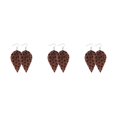 thumbnail image 1 of QualitChoice Leopard Print Earrings Body Decoration Water Drop Ear Dangles Birthday Gift Type 16 3Set, 1 of 6