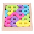 thumbnail image 4 of Herwey Number Building Block Puzzle,Children Toys Building Blocks,Wooden Number Puzzles Innovative Three Dimensional Burr Free Improve Concentration Early Educational Toys For Gifts, 4 of 8