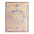 thumbnail image 7 of Unique Loom Renaissance Collection Area Rug - Roma (9' 2" x 12' Rectangle Tuscan Yellow/Navy Blue), 7 of 7