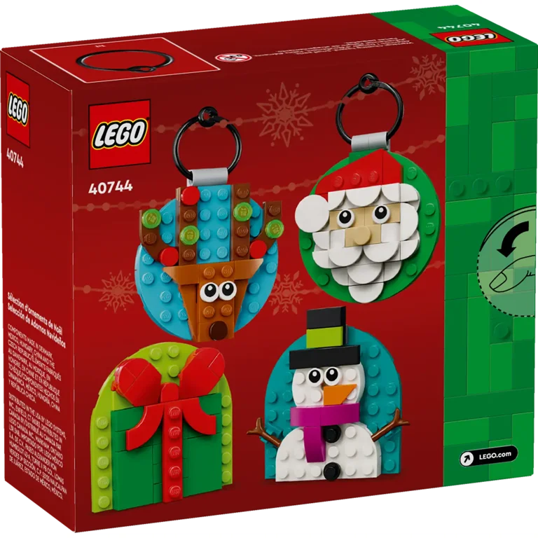 LEGO Christmas Ornament Selection 40744 Interlocking Block Sets