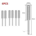 thumbnail image 1 of 6 Pcs Diamond Coated Cylindrical Burr Chainsaw Sharpener Stone File 4/4.8/5.5mm, 1 of 5