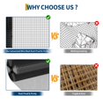 thumbnail image 3 of GloryStar 1/2 Inch Hardware Cloth, 19GA Galvanized Welded Wire Mesh Roll, Chicken Wire Fencing for Poultry Netting and Chicken Coops**, 3 of 7