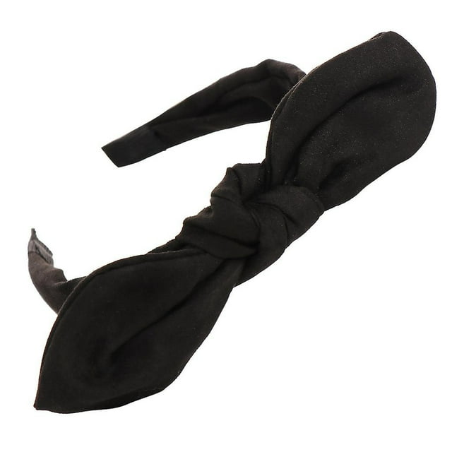 Diadema HUOGUO, moderna diadema de gamuza con lazo y nudo para mujer