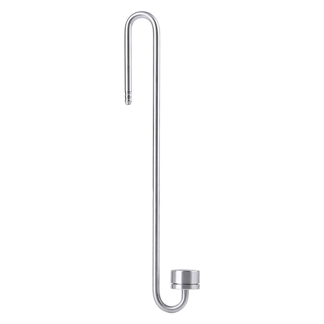 Stainless Steel CO2 Diffuser, Aquarium Atomiser CO2 Drop Checker for Fish Tank Aquarium Precise CO2 Bubble Counter Aquarium Supply Accessories(M, 250mm)