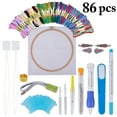 thumbnail image 1 of Bangcool Embroidery Kit Assorted Embroidery Tools Cross Stitch Tool Embroidery Pen Kit for DIY, 1 of 8