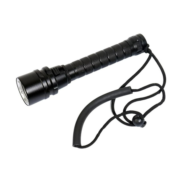 Linterna de buceo Cola Antorcha de mano 3 LED Luz de buceo nocturna Impermeable