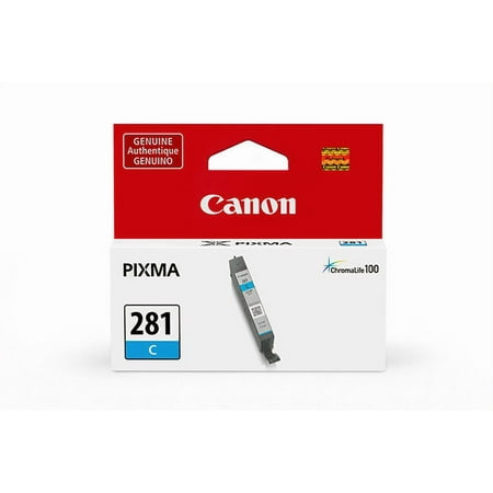 UPC: 0013803287875 | Canon CLI-281 Cyan Ink Tank 1 Each (2088C001)
