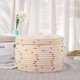 thumbnail image 1 of Caja de almacenamiento de cuerda de algodón redonda con tapa, cesta de almacenamiento, cesta de almacenamiento de calabaza, cesta para bocadillos, cesta para huevos, cesta para artículos diversos, 1 of 6