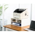 thumbnail image 2 of FITUEYES Printer Stands， Large Desktop Paper Organizer, White, 2 of 7