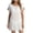 Cover Up # White, variant on Summer Tops Short Sleeve Woven Chiffon Dress Floral Crochet Trim Round Neck Tassel Fringe Edge Loose Beach Kaftan Tunic